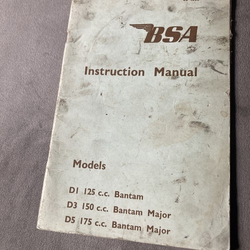 Bsa bantam 150 - d3, d5
