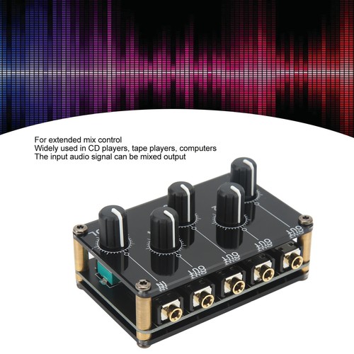 Mini stereo mixer channel - stereo,