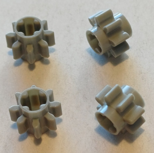 Lego technic gear teeth x4 - technic, 8