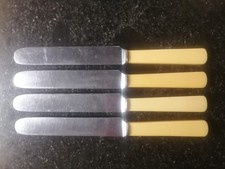 Vintage Set 4x Faux Bone