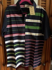 Mens Short Sleeve Polo - Cotton Traders Medium - New With Tags 22” Pit To Pit