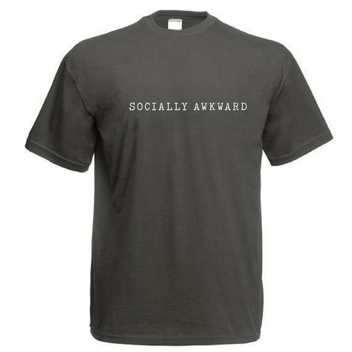 Socially awkward funny mens - mens, t