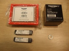 TRIUMPH STREET SCRAMBLER STREET CUP TWIN SERVICE KIT with Filters GENUINE PARTS