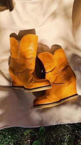 Women dune boots - boots, beige
