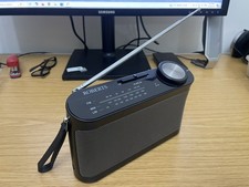ROBERTS R9993 BLACK 3 BAND LW/MW/FM RADIO - WORKING