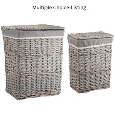 Woodluv Wicker Laundry Storage