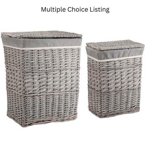 Woodluv wicker laundry storage - laundry,
