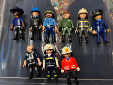 Playmobil Fire / Police figures