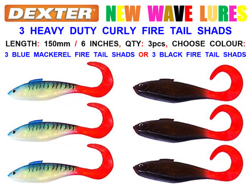 Heavy duty curly tail - 3, x