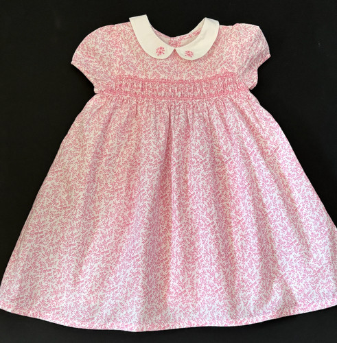 Baby girls pink floral - girls, dress