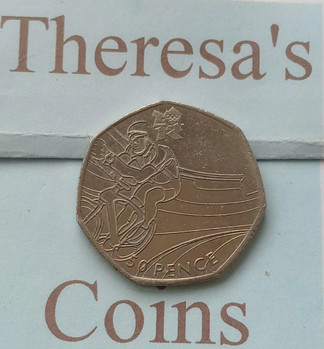 2011 50p cycling london - 50p,