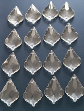 16 Clear Glass Pendants Suitable for Suncatchers and Other Crafts DIY Projects