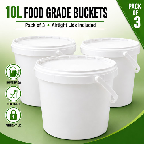 Food grade buckets lids 10l - food,