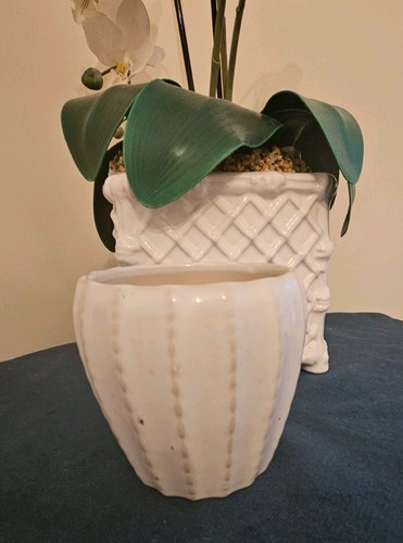 Ikea ceramic white ribbed - ikea, pod