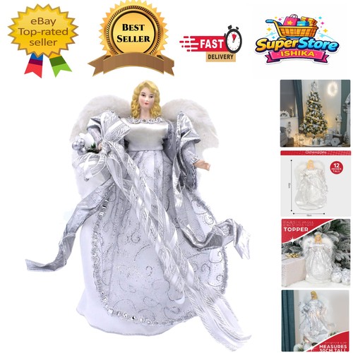 Elegant silver christmas - 12”,