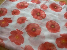 LARGE POPPY SCARF SHAWL 
