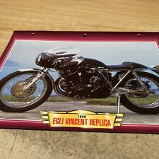Egli Vincent 1000 Replica 1998 Card Motorcycle Passion Collection Atlas