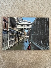 Vintage Postcard Murano Boat