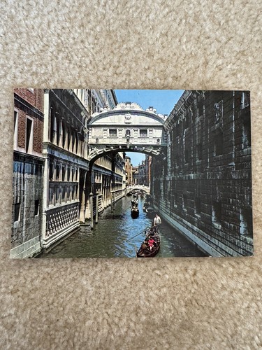 Vintage postcard murano boat - vintage,