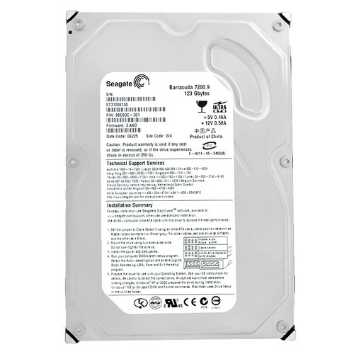 Seagate 120gb st3120814a - seagate,