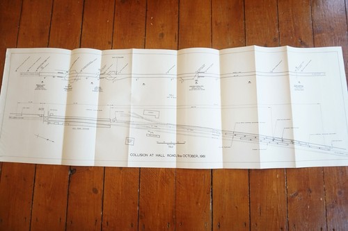 1961 hall road railway - railway, track