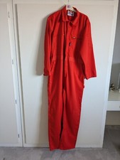 Boilersuit by Super click in orange size 40 inch
