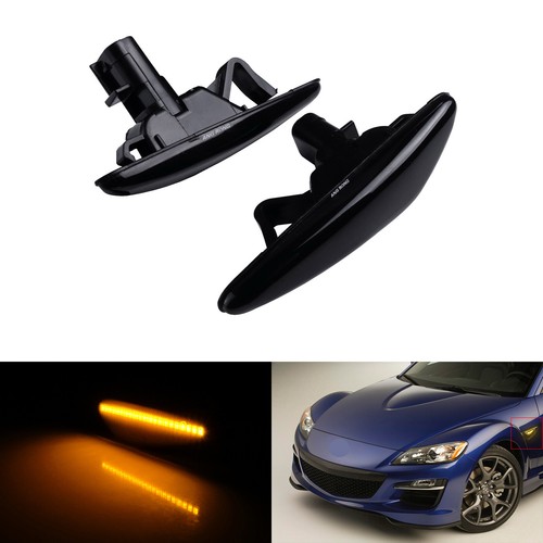 Led side repeater light black - light,