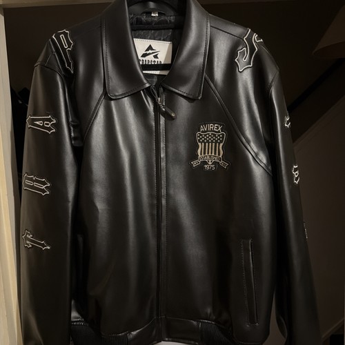 Trapstar avirex leather - x,