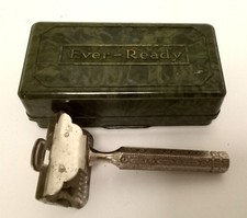 Ever Ready Safety Razor C1911 Bakelite Box Green 5x3x10cm