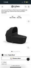 CYBEX PRIAM CARRY COT 2023 Brand New 