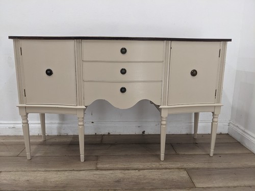 Sideboard bow fronted white - bow,