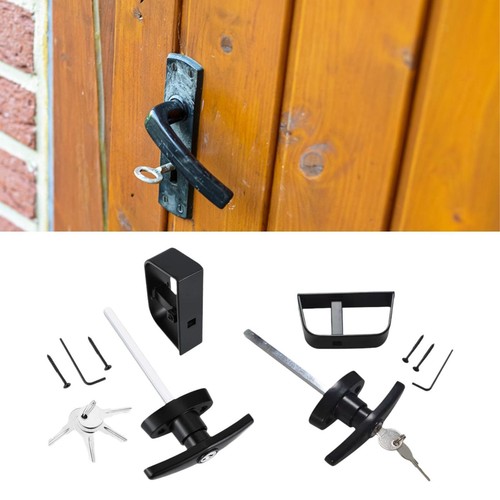Handle shed door lock kit - handle,