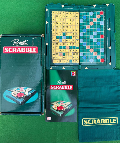 Pocket travel scrabble - travel,