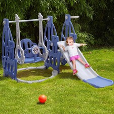Kids Swing Slide Climber Set Baby Toddler Garden Indoor Outdoor Playground Toy