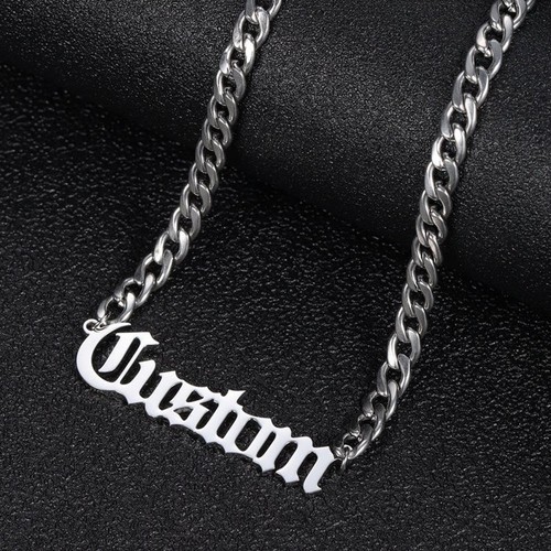 Custom name pendant necklace - custom,