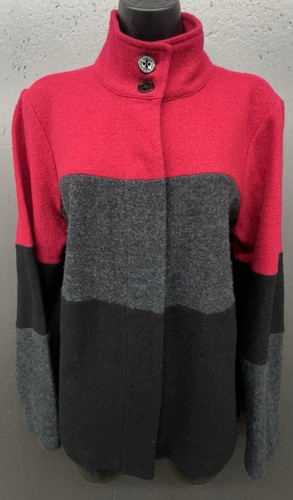 Boiled wool jacket women - jacket, m