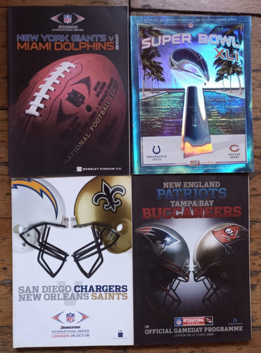 Nfl programmes for three - programmes,