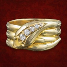 Antique Art Deco Diamond Snake