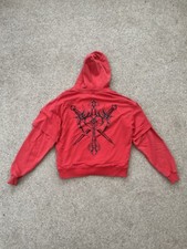 Unknown London Red Dagger Hoodie