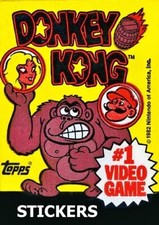 1982 TOPPS DONKEY KONG