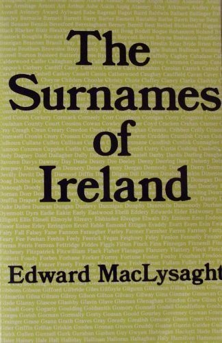 The surnames ireland - of,