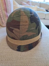 US Army Helmet Woodland  Vietnam Era 1973 Genuine Original