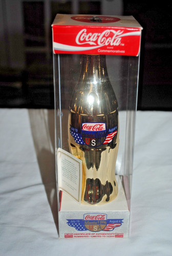 Coca cola gold plated - coca-cola, gold-plated