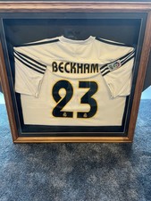 David Beckham Signed Framed