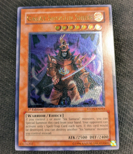 Yugioh great shogun shien - shogun,