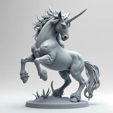 Majestic Unicorn – XL Resin Fantasy Showpiece / Collector Statue