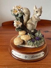 Squirrel by Leonardo Collection: Grey Squirrel on Log, Toadstools, etc - Mounted