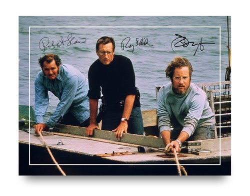 Shaw dreyfuss signed jaws - signed,