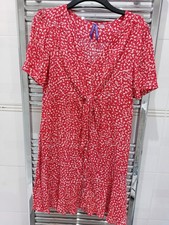 SERAPHINE RED & WHITE DITSY