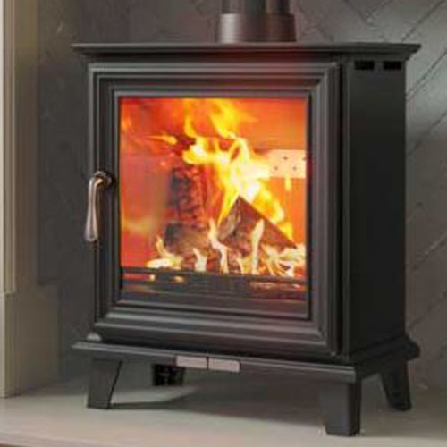 Wood burning stove henley - burning,